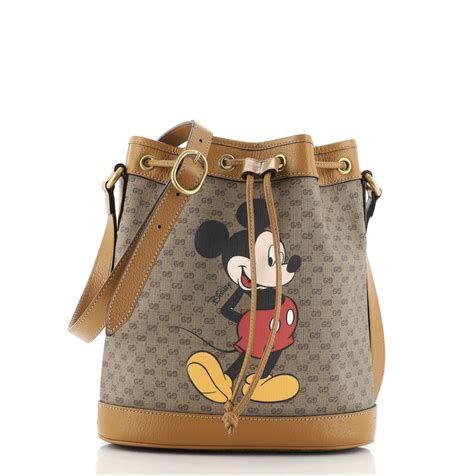 gucci bucket bag mickey